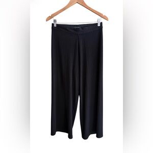 Zac & Rachel Elegant Black Wide Leg Dress Pants